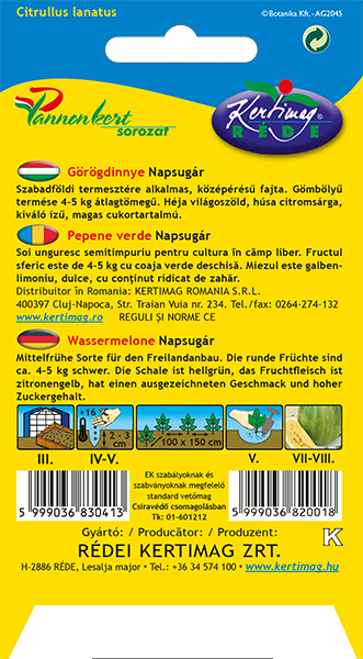 Melón vodový Slnečný lúč 1g