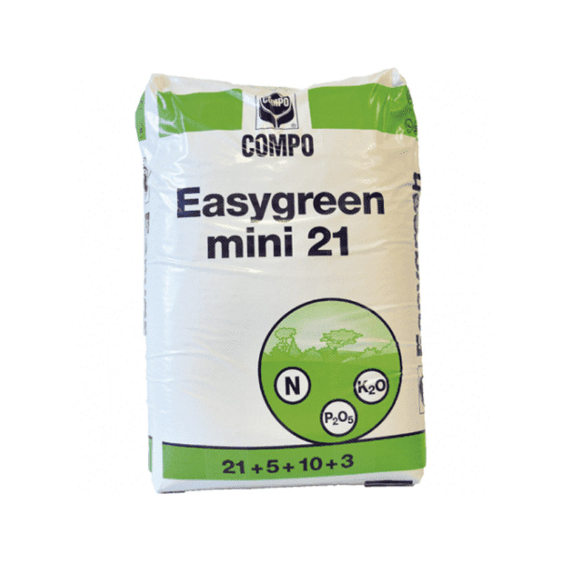 Easygreen Mini 21 trávnikové hnojivo  (21-05-10+3MgO+TE) 2-3 mes. 25 kg
