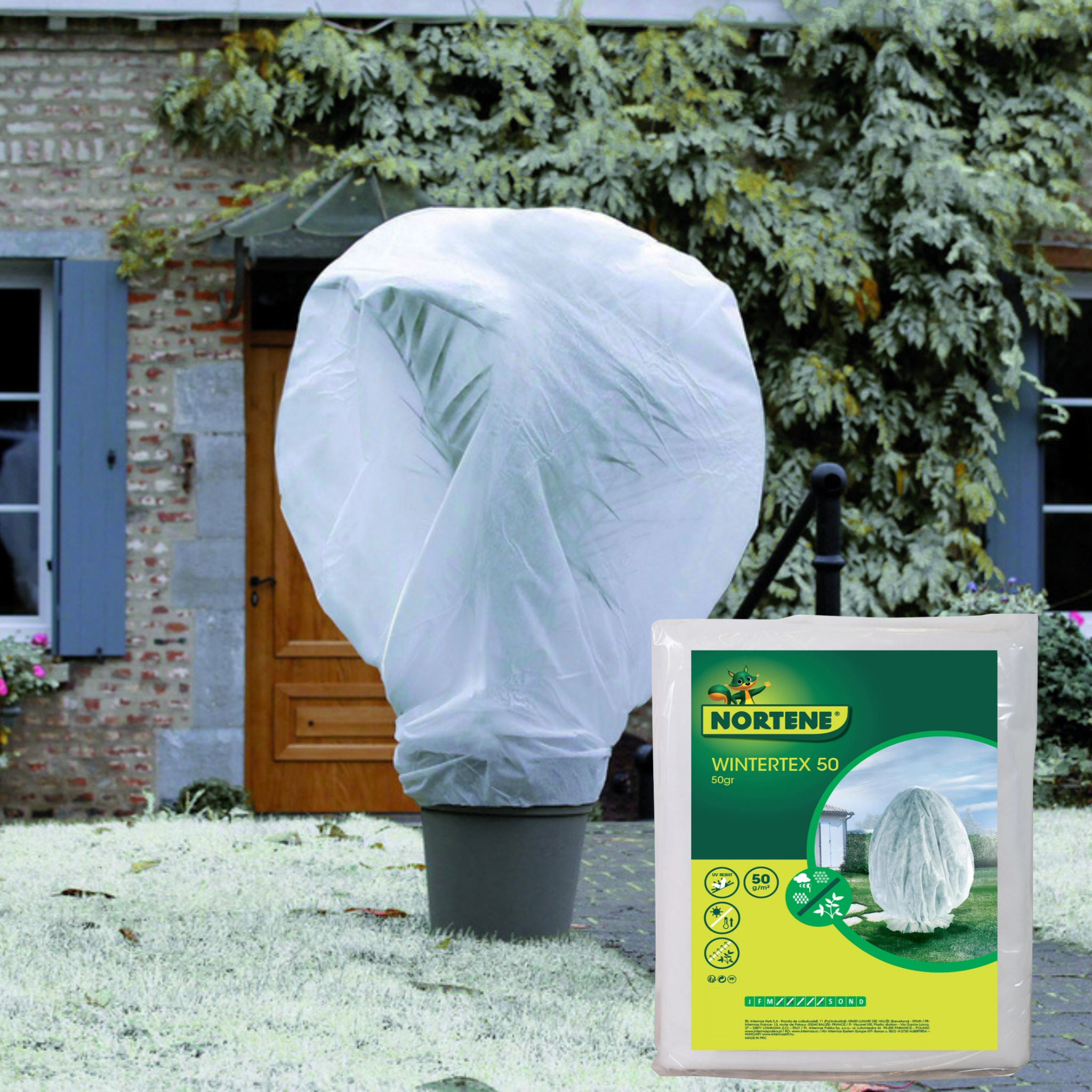 Plsť na prezimovanie Wintertex 50 50g/m2 1,6x10 m