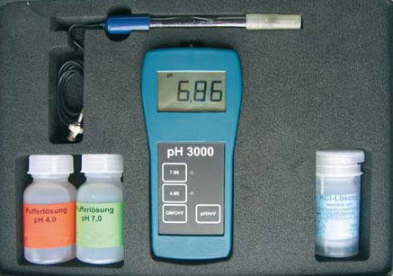pH 3000 - profesionálne digitálne pH meradlo sada (s príslušenstvom)