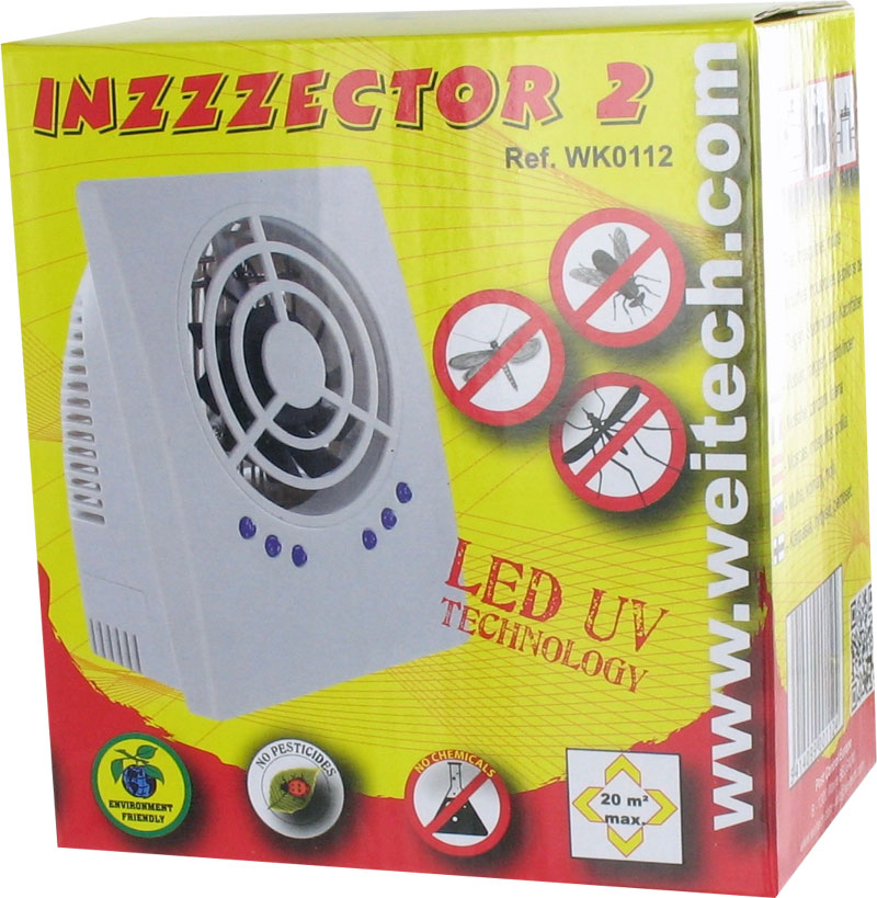 Pasca na komáre Uv+ventilátor-LED Weitech
