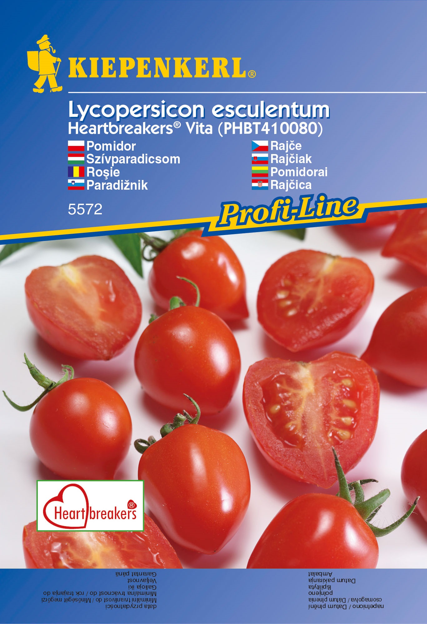 Paradajky srdcovité 10 semien Kiepenkerl