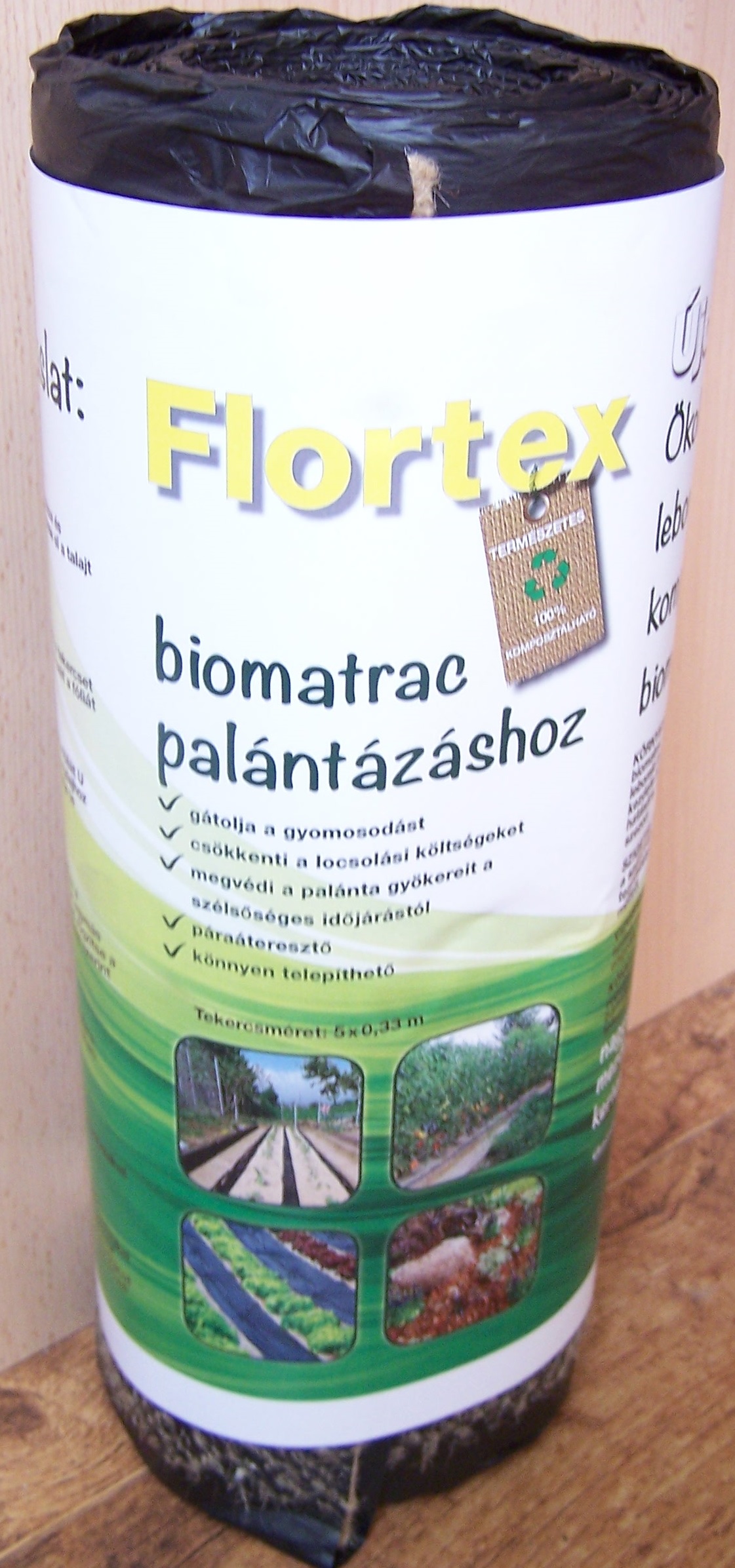 Flortex biomatrac palántázáshoz 5x0,33m