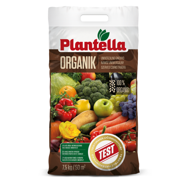 Plantella Organik (hydinový trus)  7,5 kg