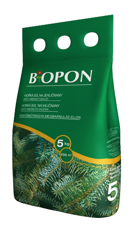 Biopon borovicové hnojivo proti hnednutiu 5 kg