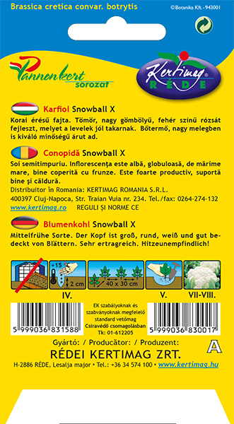 Karfiol Snowball X 1 g