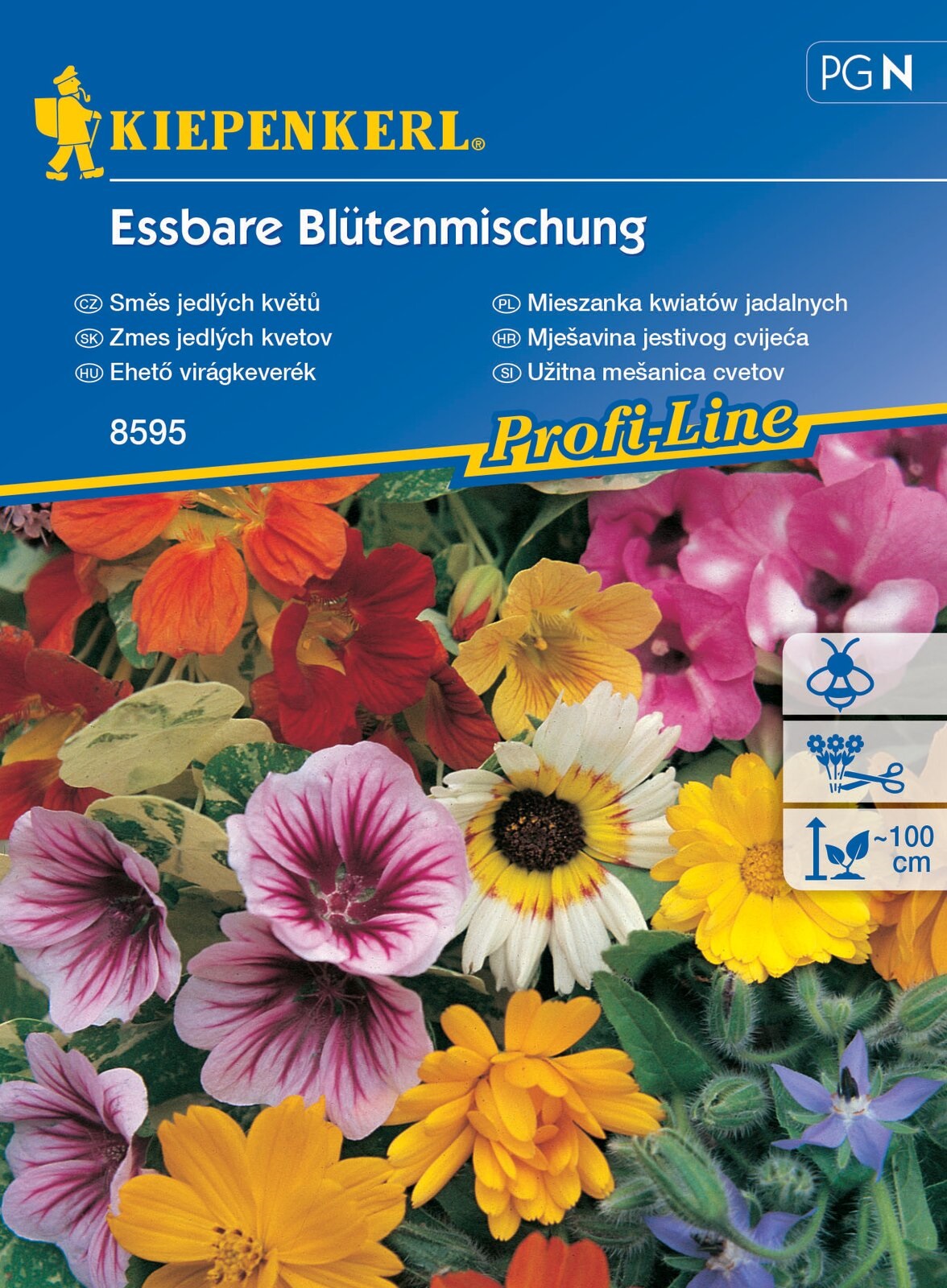 Edible flowers (annual seed mix) Kiepenkerl 2 m2