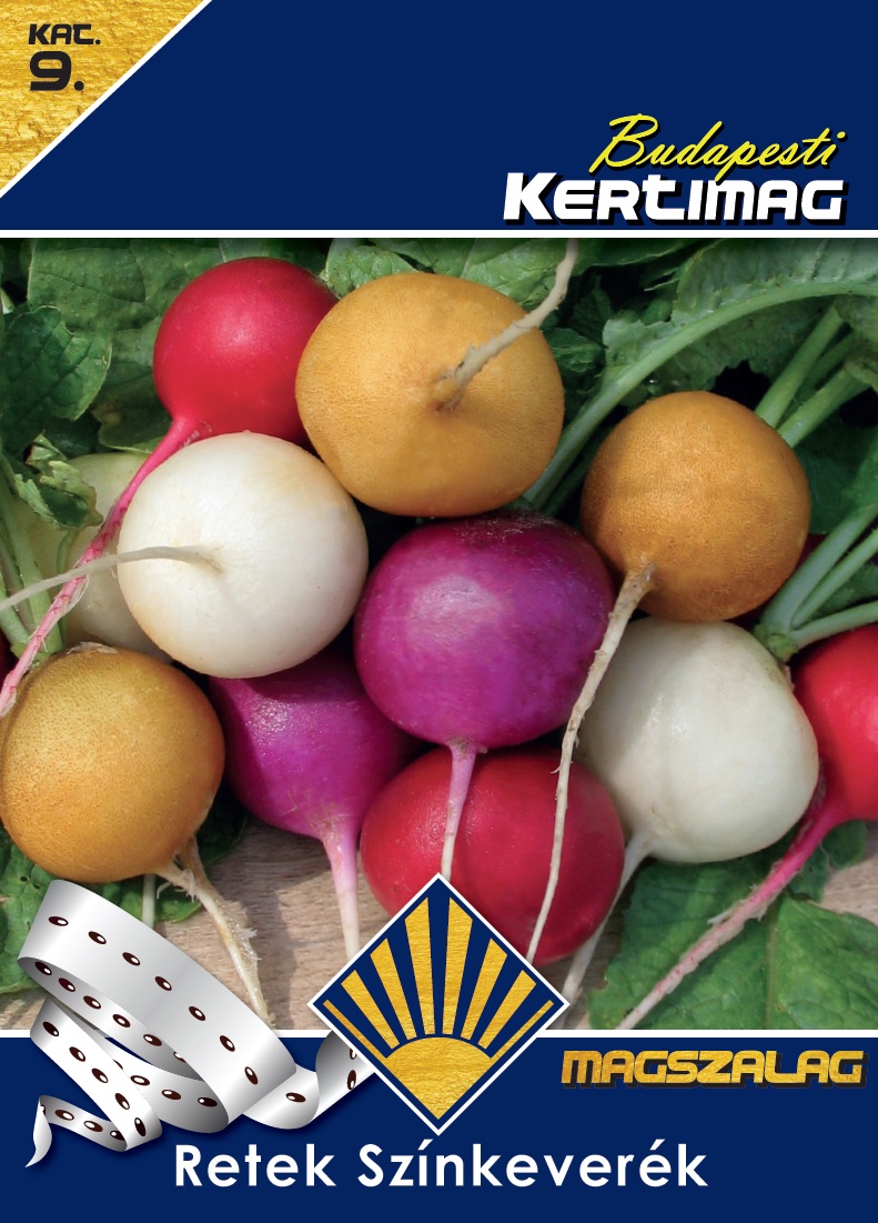 Výsevná páska Reďkovka zmes farieb BK 4m