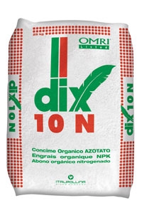 DIX 10 NPK 10-3-3 organické hnojivo granulátum 25 kg