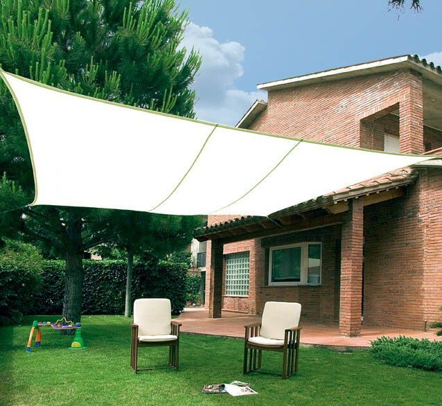 Napínacie tienidlo Sun-net Kit Polyester 5x5 m