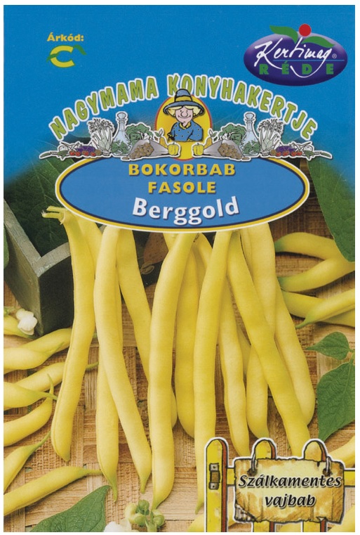 Sárgahüvelyű Bokorbab Berggold 50 g