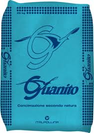 Guanito 6-15-3+2MgO+10CaO organické hnojivo 25 kg