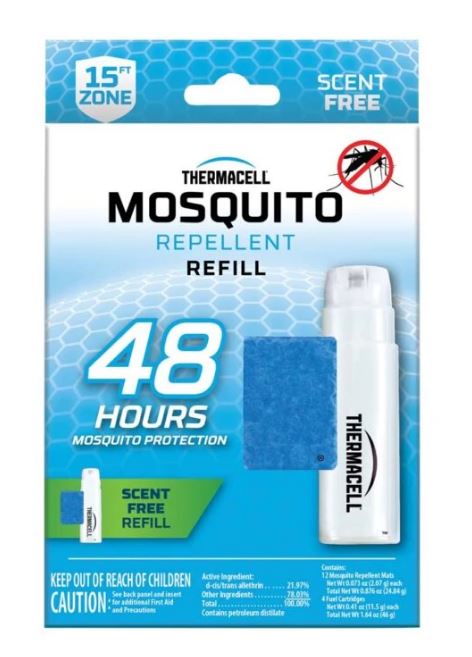 Thermacell R-4 48 órás Standard utántöltő (4 db patron, 12 db lapka)