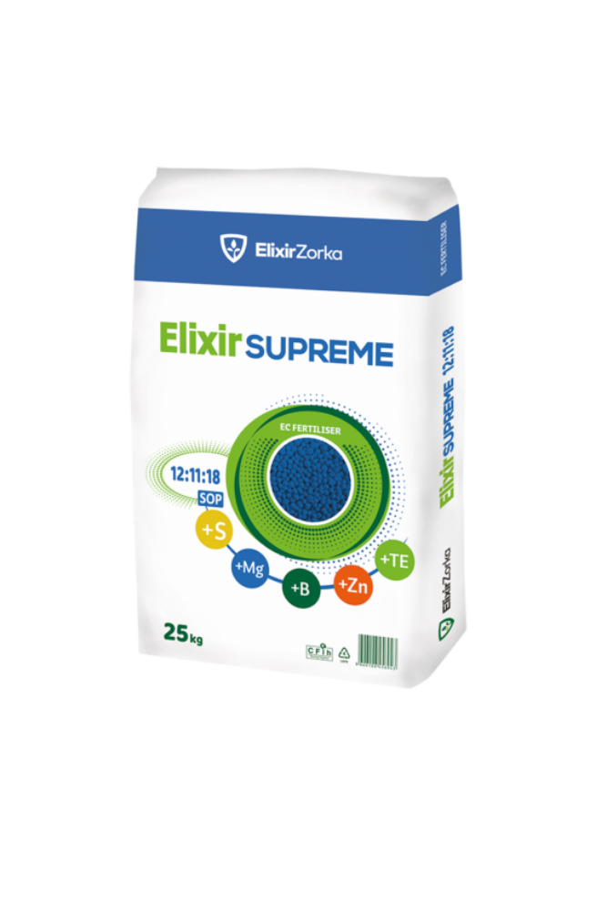 Elixir Supreme 12-11-18+3Mg+14S 25 kg