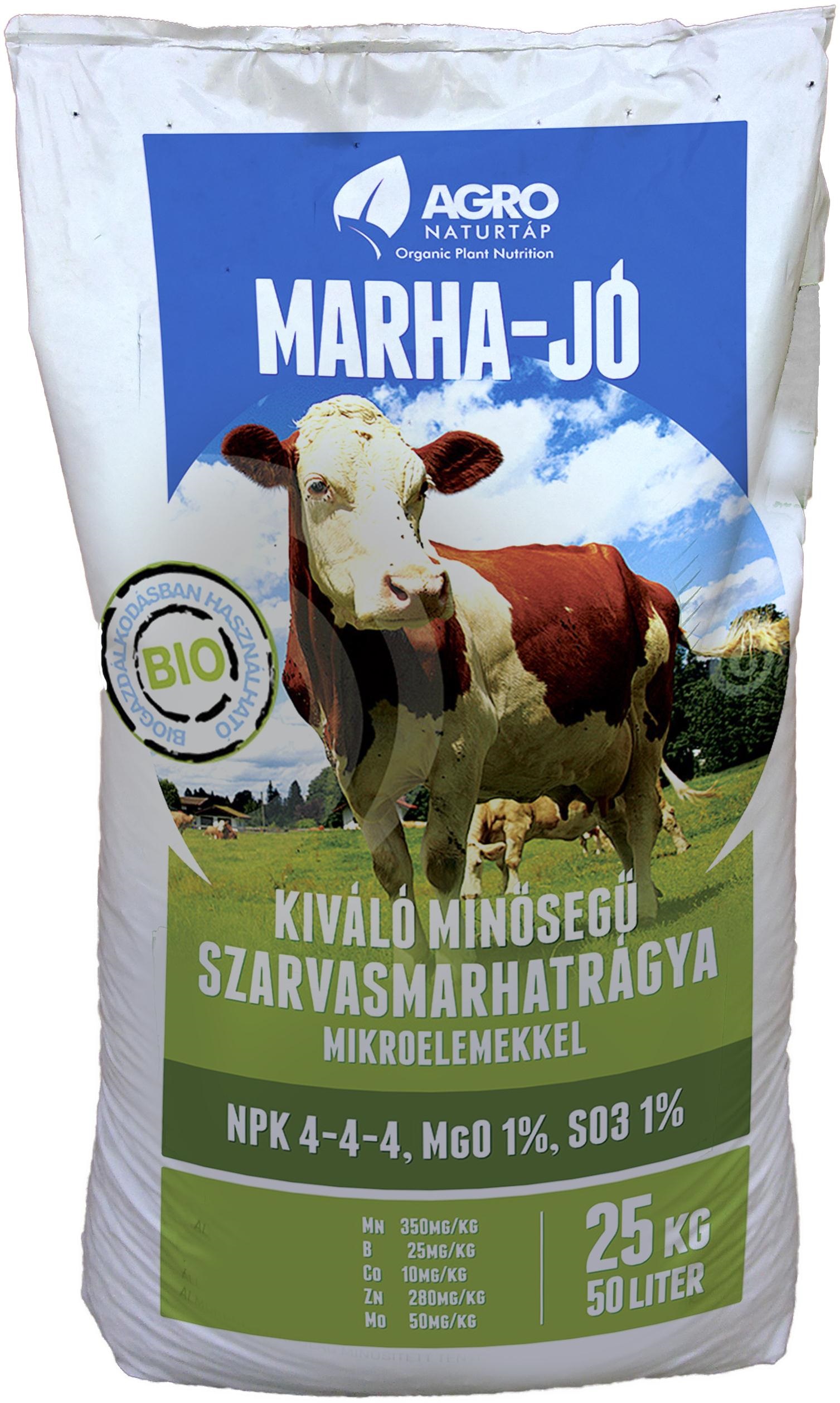 Marha-Jó Bázis (prášok) maštaľný hnoj 25 kg