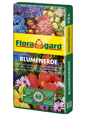 Kvetinová zemina Floragard univerzálna 70 l