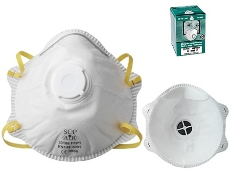 Maska proti prachu ventilová Supair FFP1SL 23106