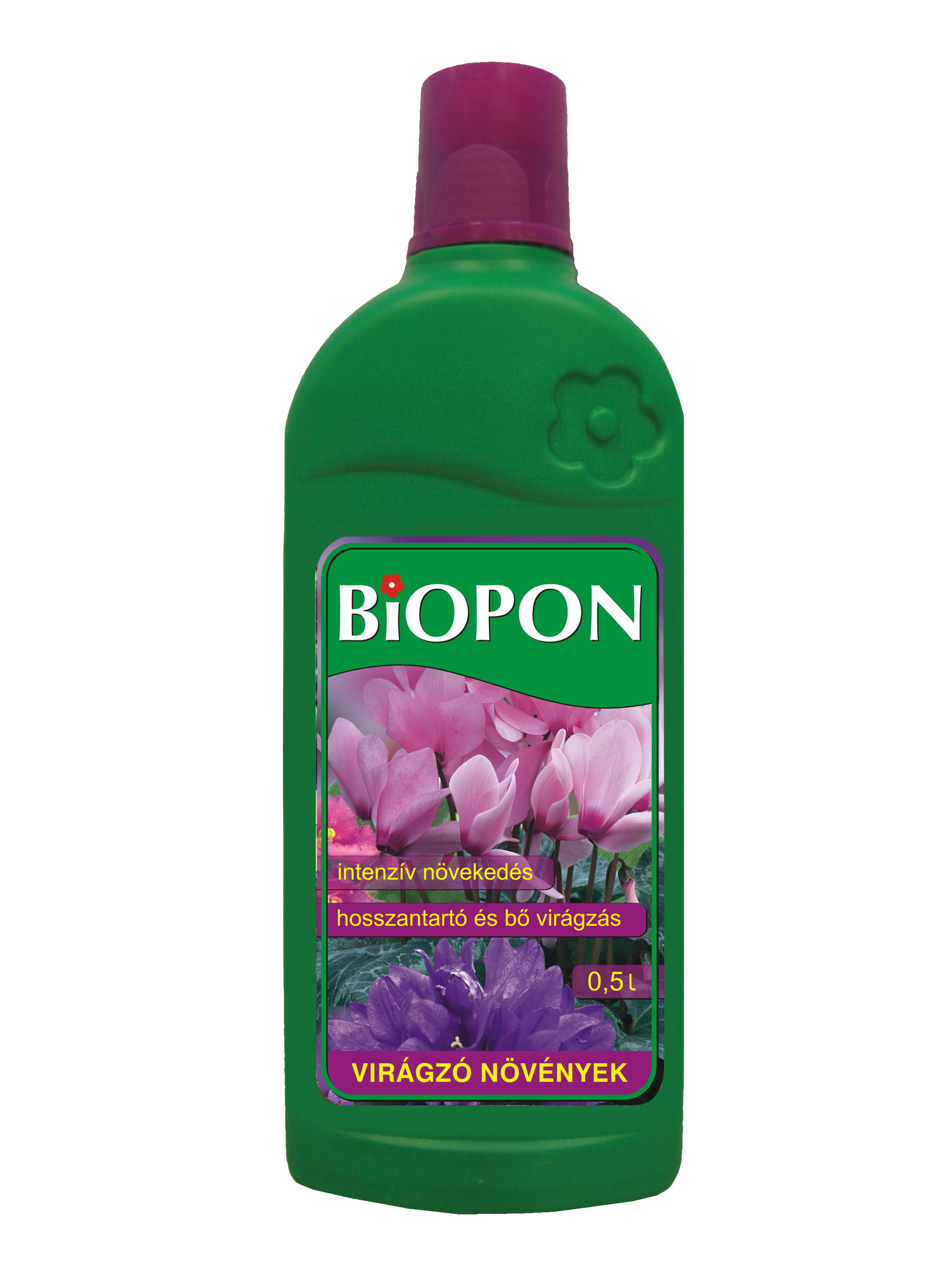 Biopon živný roztok pre kvitnúce rastliny 0,5 l