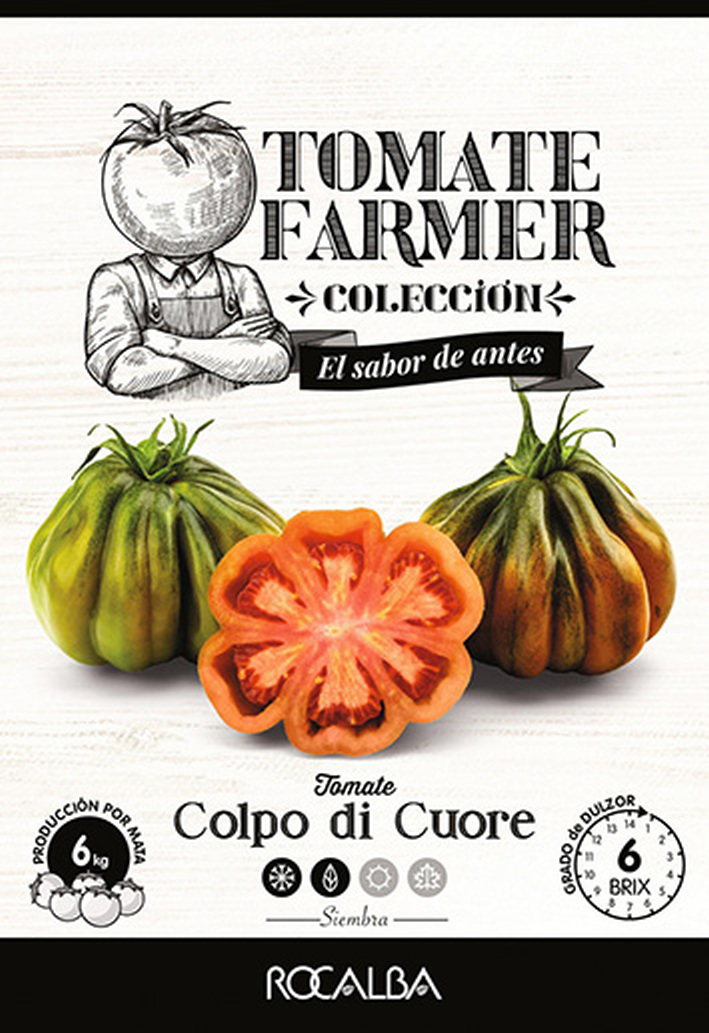 Paradajky Colpo di Cuore (Farmár) Rocalba 8 zŕn