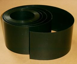 Záhonový pás 10m x 15cm čierny PE