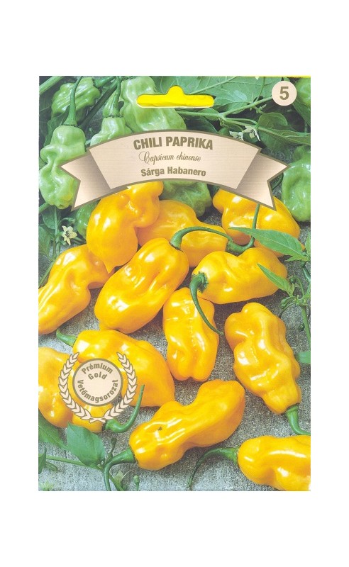 Chili paprika Habanero žltá BK 10 semien