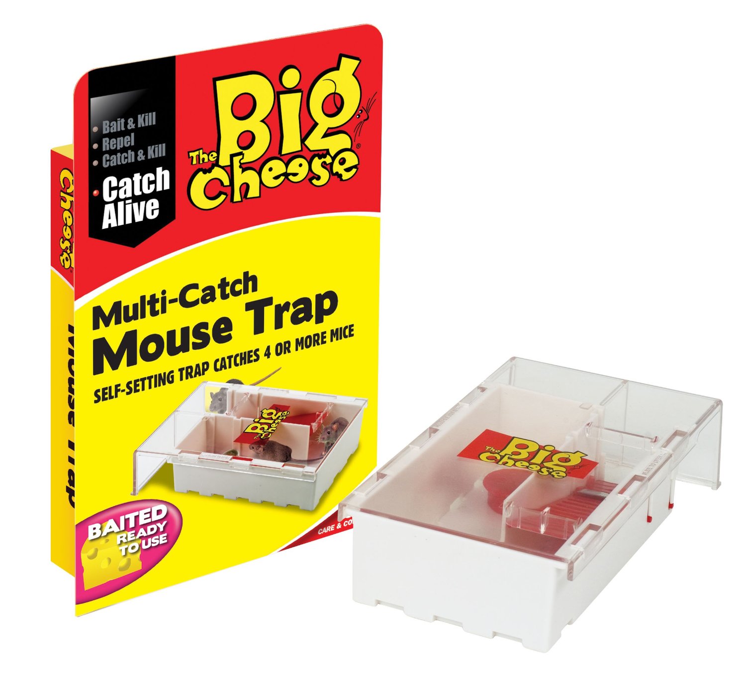 Lapač myší  s návnadou Multi-Catch The Big Cheese