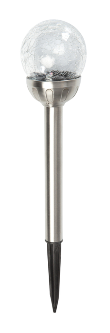 Kerti lámpa, leszúrható, napelemes Ophris 8x29 cm