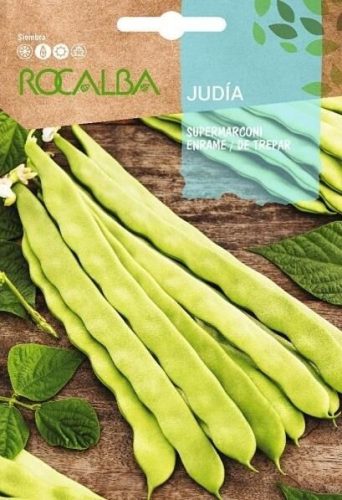 Zöldhüvelyű karósbab Judía Supermarconi Rocalba 30 g
