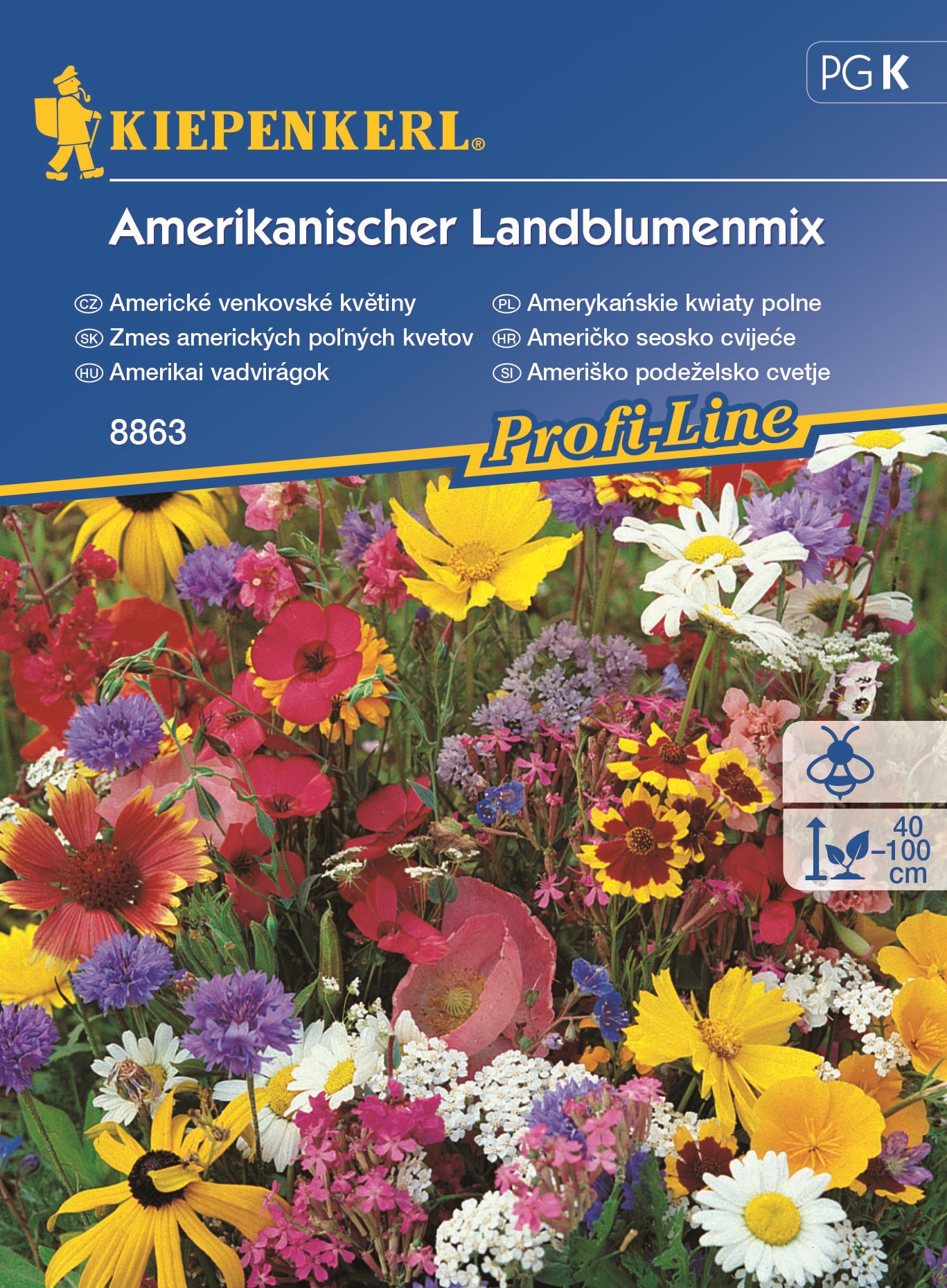 Americké poľné kvetiny mix Kiepenkerl