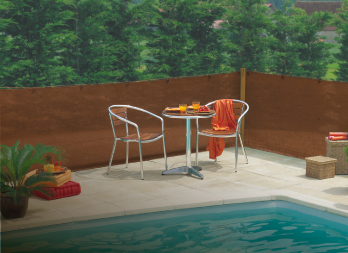 Tieniaca sieť Extranet hnedá 1x10 m