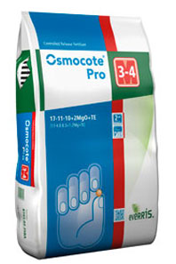 Osmocote Pro 3-4 hónapos Nitrogénes 19-9-10+2MgO 25 kg