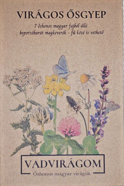 Vadvirágom őshonos magyar virágmag keverék Virágos ősgyep 50g
