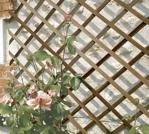 Mriežka drevená 1x2 m