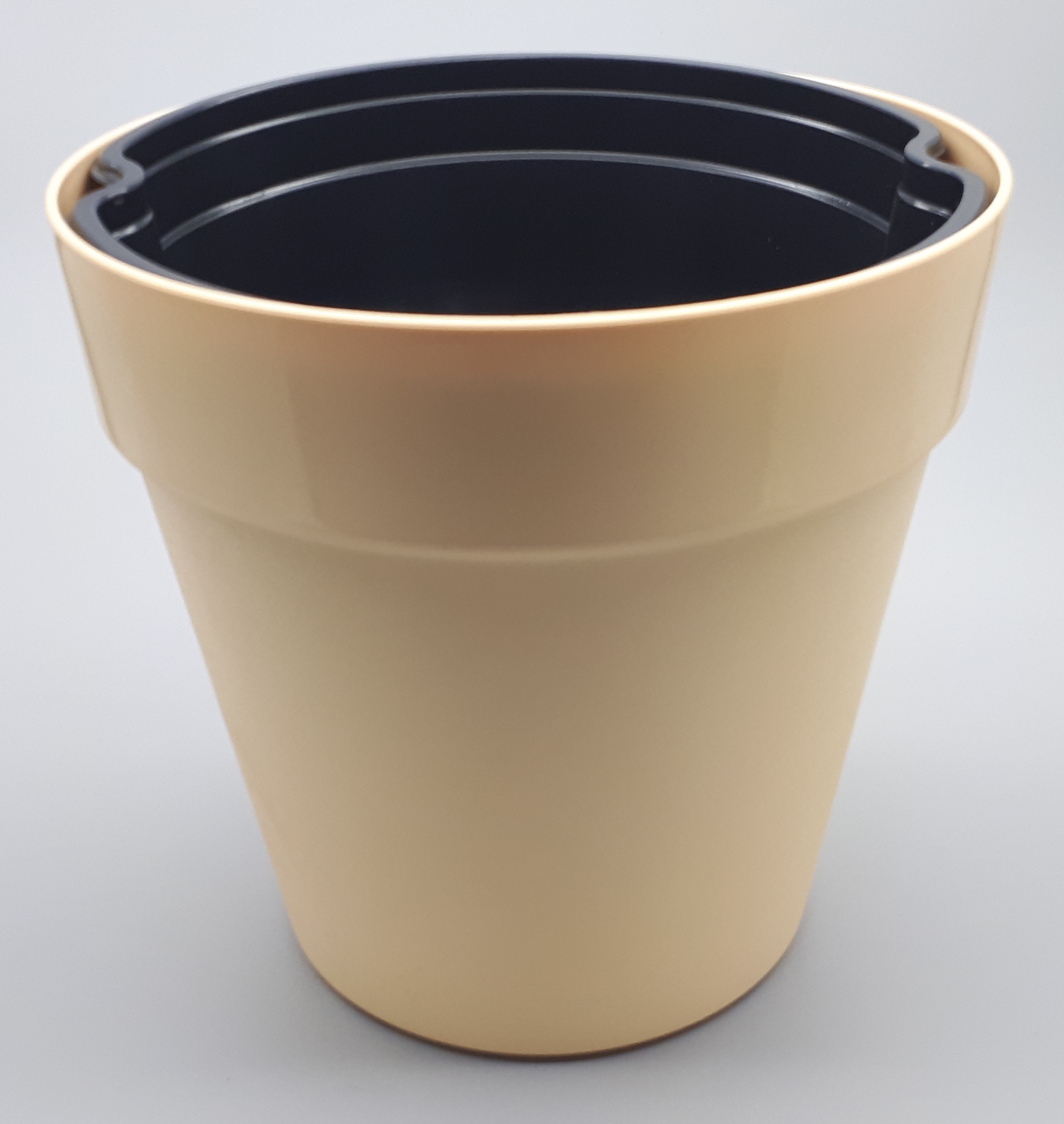 Dekor kaspó vanília 21-es