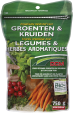DCM BIO Zöldség és fűszernövény táp 750 g