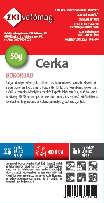 Fazuľové struky kríčkové Cerka 50g ZKI