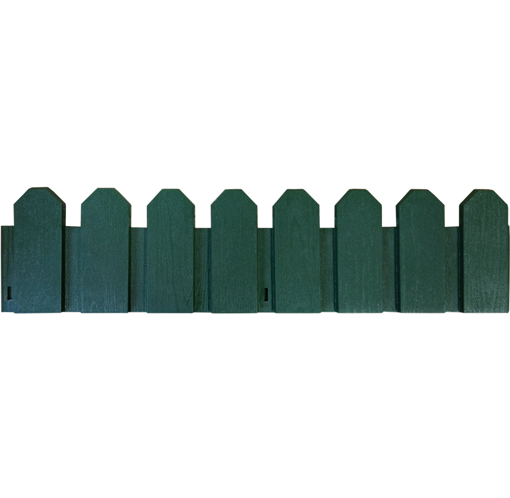 Záhonový obrubník, zelený Sierra border 0,2x0,8 m 4 ks/balenie