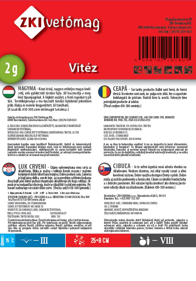 Cibuľa Vitéz 2g ZKI