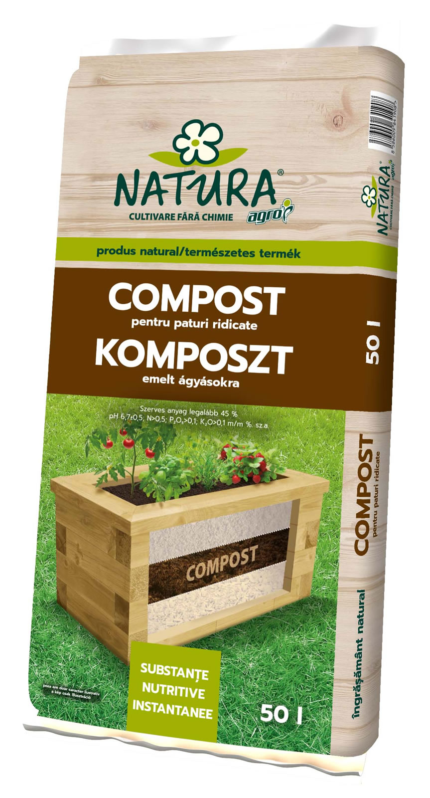 Compost Raised bed Natura 50 l